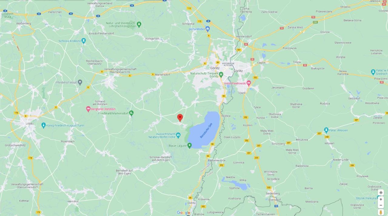 Hotel Kreuzbergbaude Beim Berzdorfer See Mit Wohlfuehl Sauna Markersdorf Ngoại thất bức ảnh