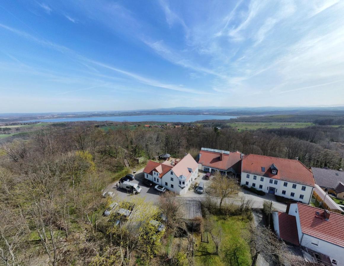 Hotel Kreuzbergbaude Beim Berzdorfer See Mit Wohlfuehl Sauna Markersdorf Ngoại thất bức ảnh