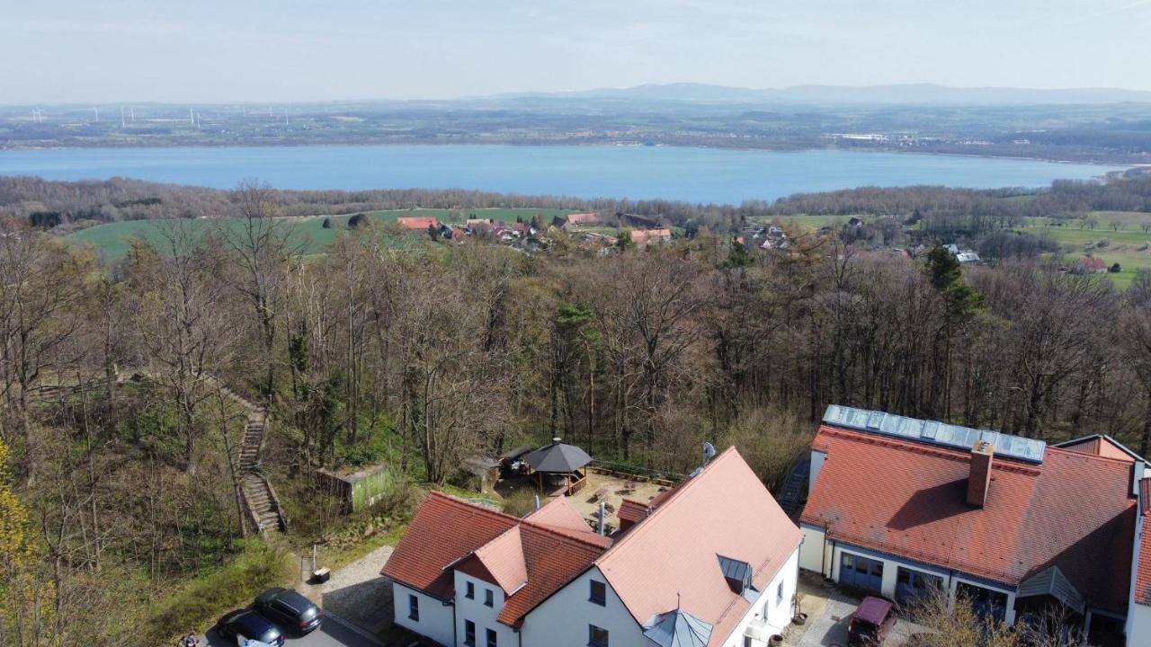 Hotel Kreuzbergbaude Beim Berzdorfer See Mit Wohlfuehl Sauna Markersdorf Ngoại thất bức ảnh