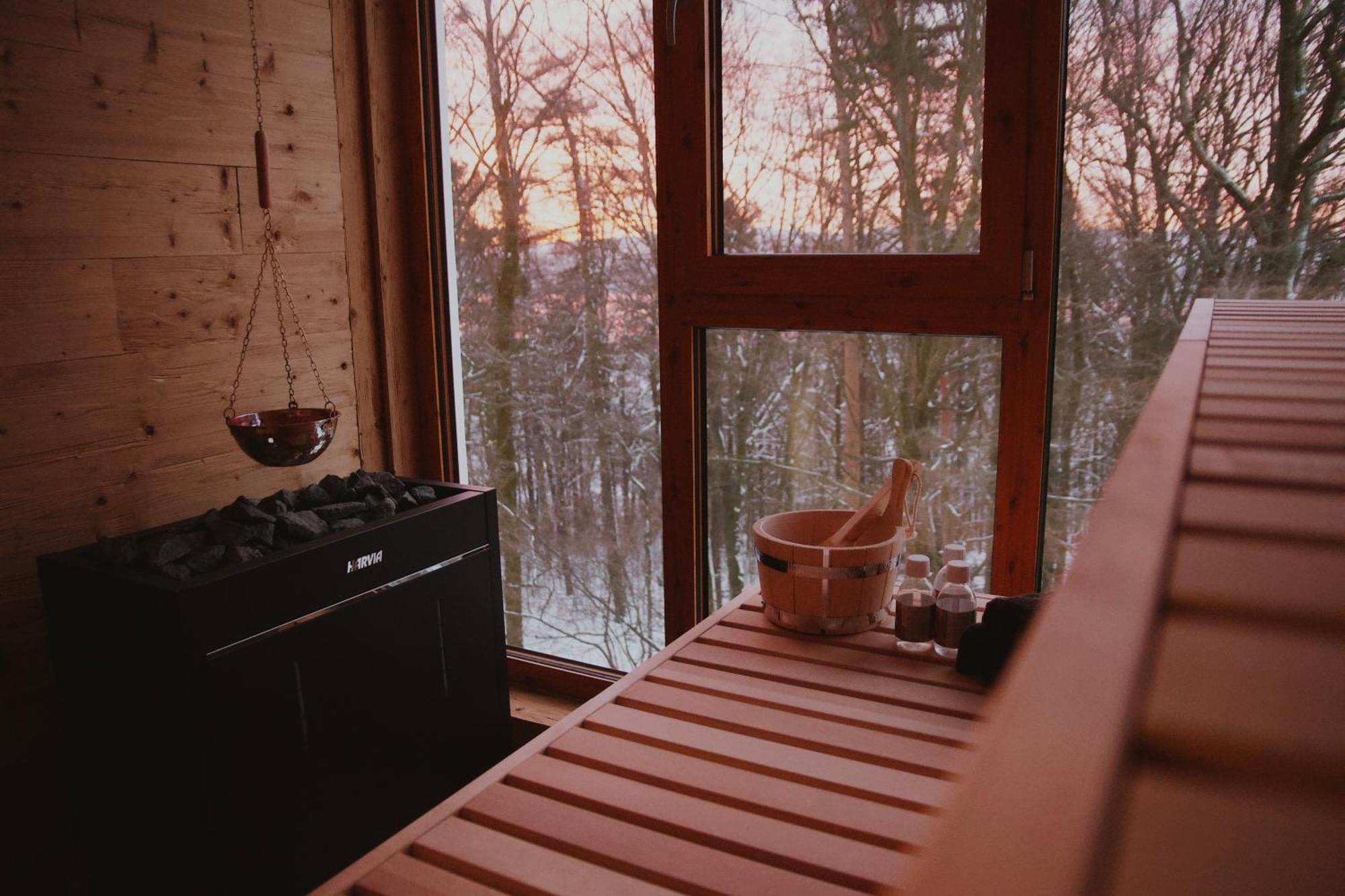 Hotel Kreuzbergbaude Beim Berzdorfer See Mit Wohlfuehl Sauna Markersdorf Ngoại thất bức ảnh